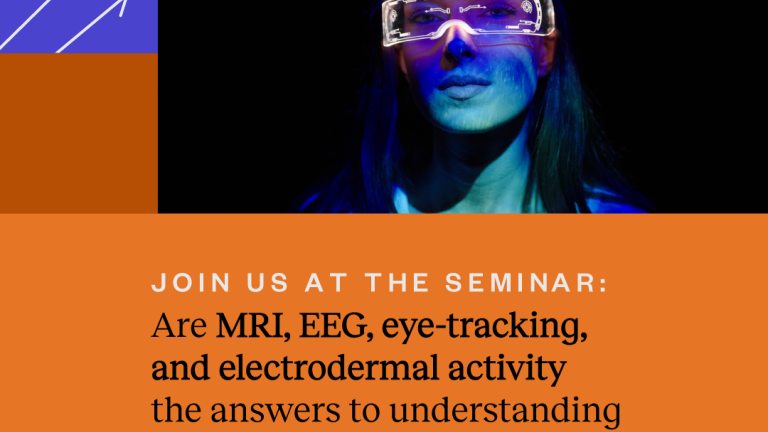 Are MRI, EEG, eye-tracking, and electrodermal activity the answer to understanding how people learn? Event Flyer