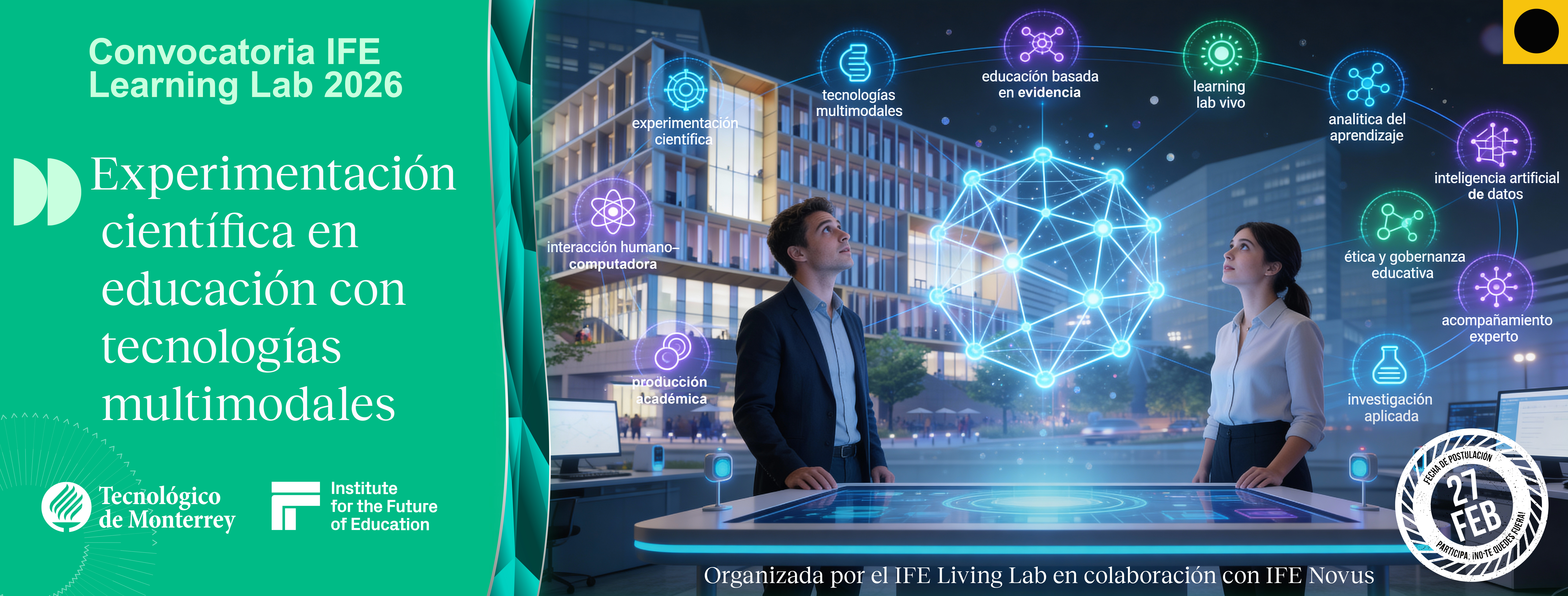 Convocatoria IFE Learning Lab 2026