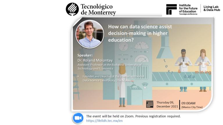 How can data science assist decision-making in higher education? | IFE ...