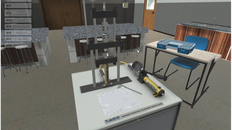 Algetec virtual lab environment
