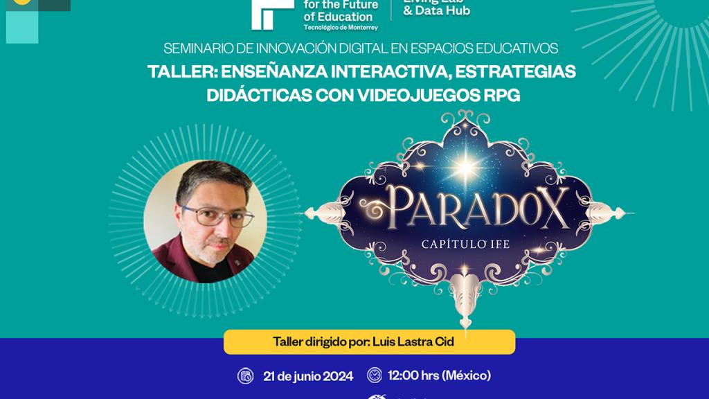 Taller: Enseñanza Interactiva: Estrategias Didácticas con Videojuegos RPG